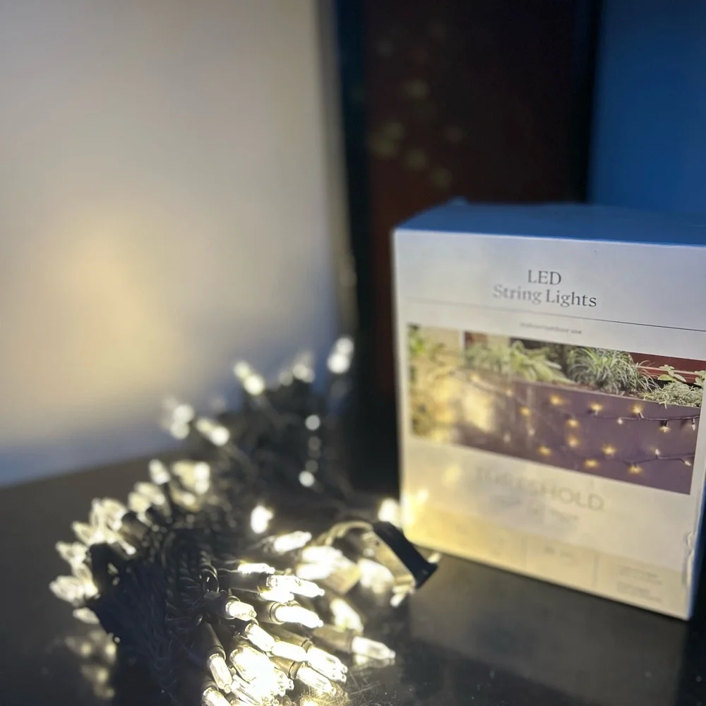 Threshold LED String Lights - Soft White Glow new in box